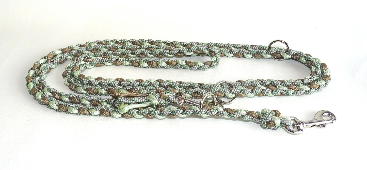 Paracord Leine Mint bunt