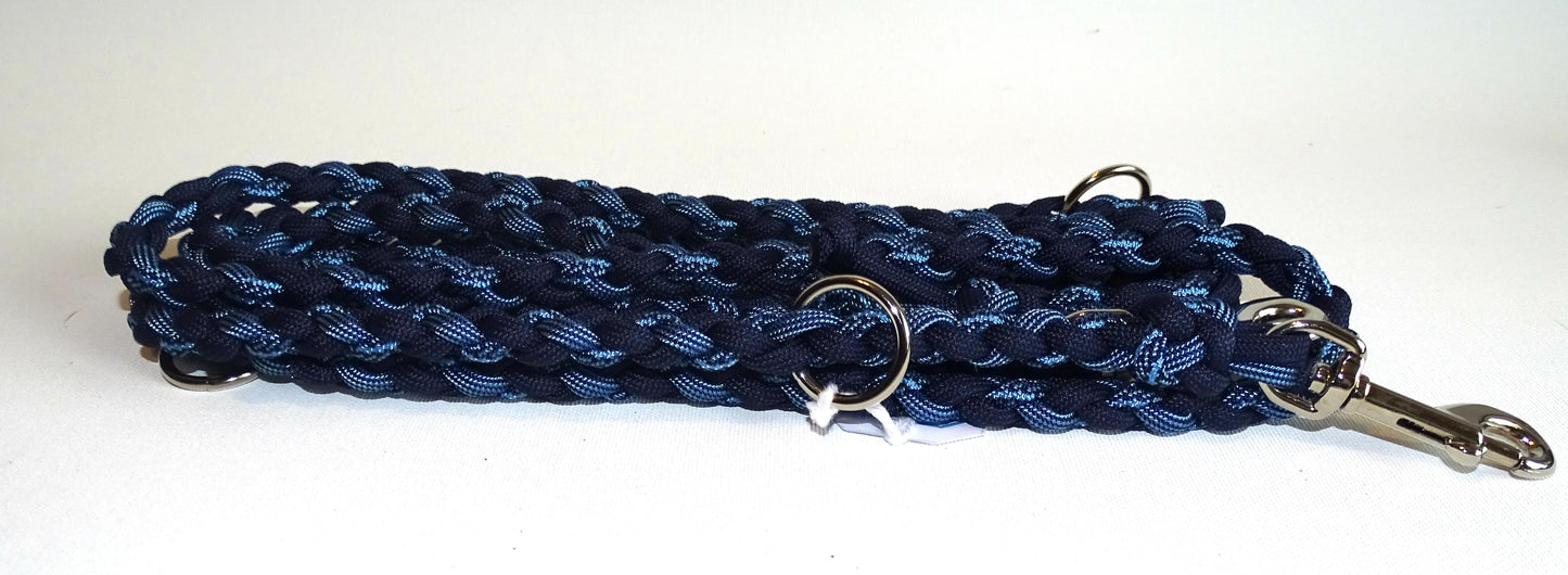 Paracord Leine mini in Blau