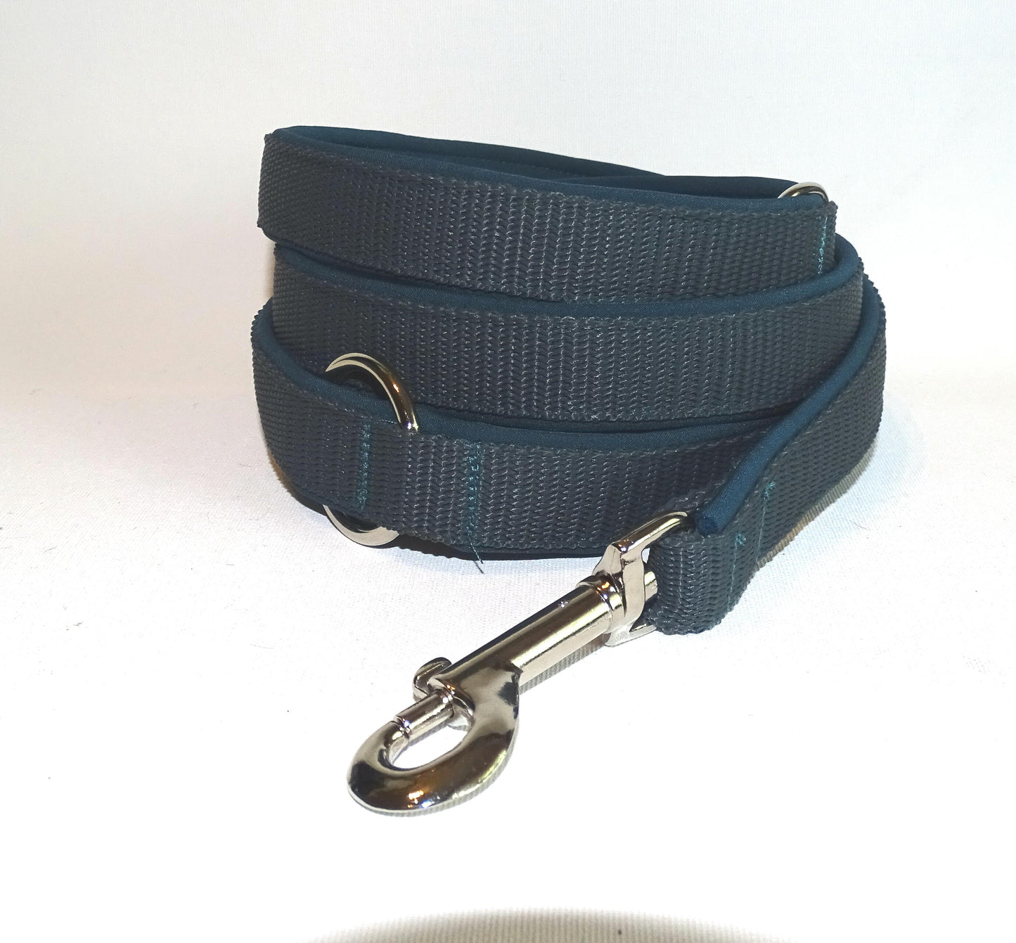 Gepolstertes Hunde Geschirr Grau Camouflage, personalisierbar