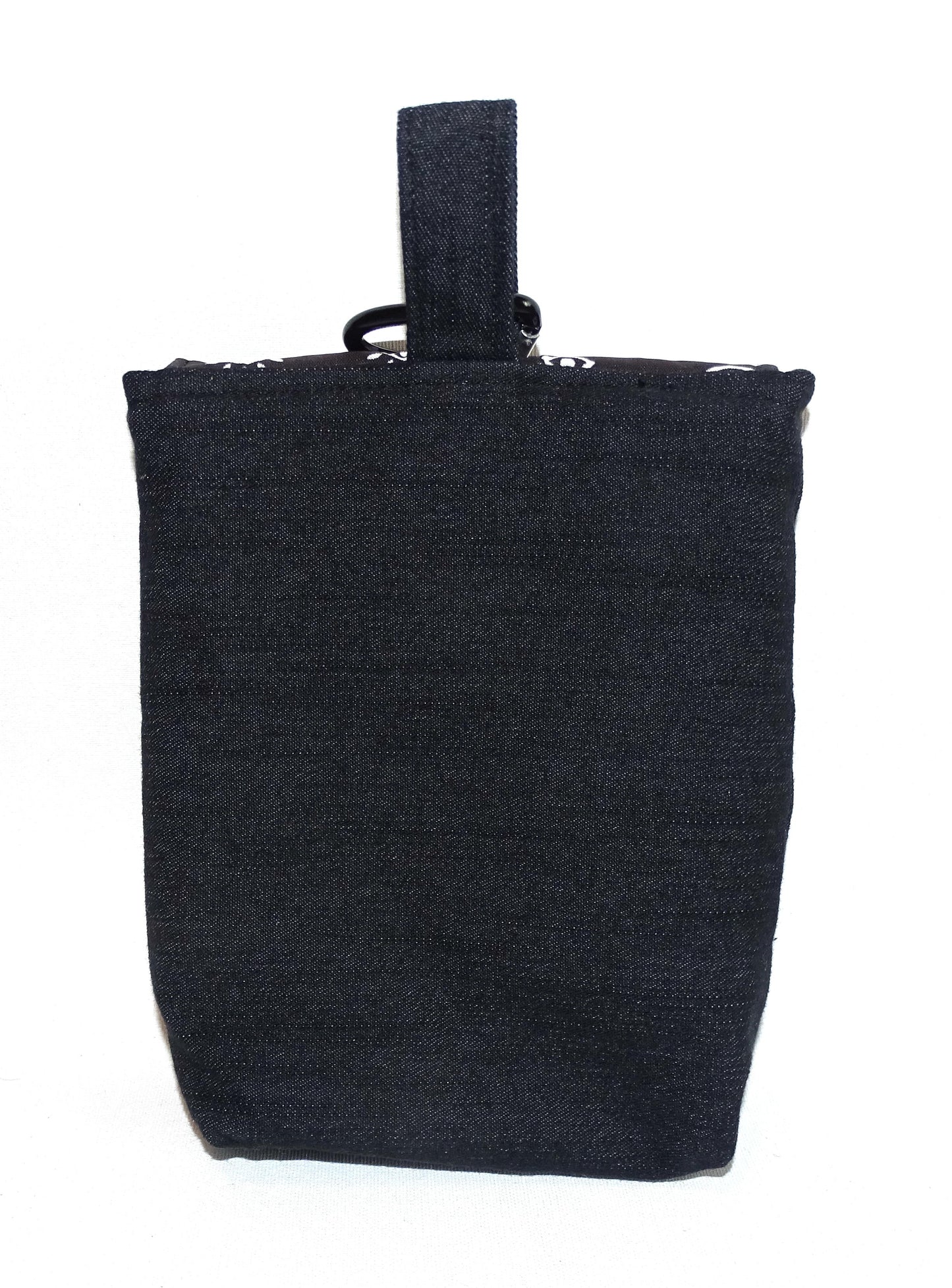 Futterbeutel Jeans schwarz