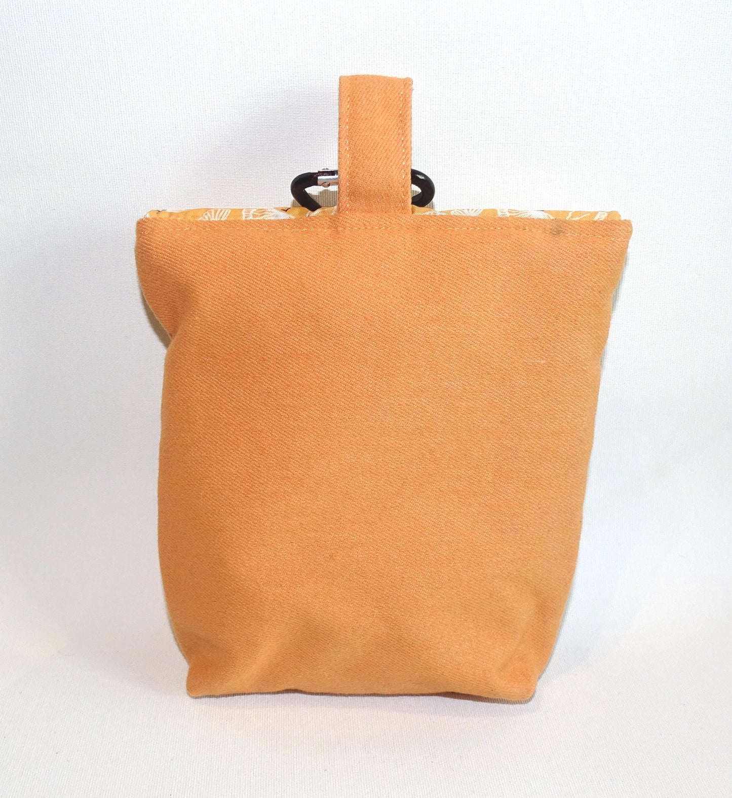 Futterbeutel Jeans hell orange