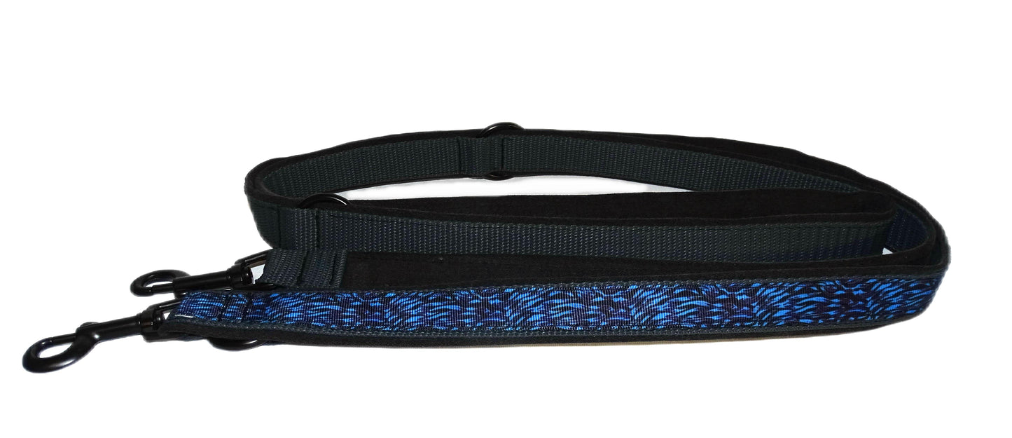 Hundehalsband Tilda Blau gepolstert