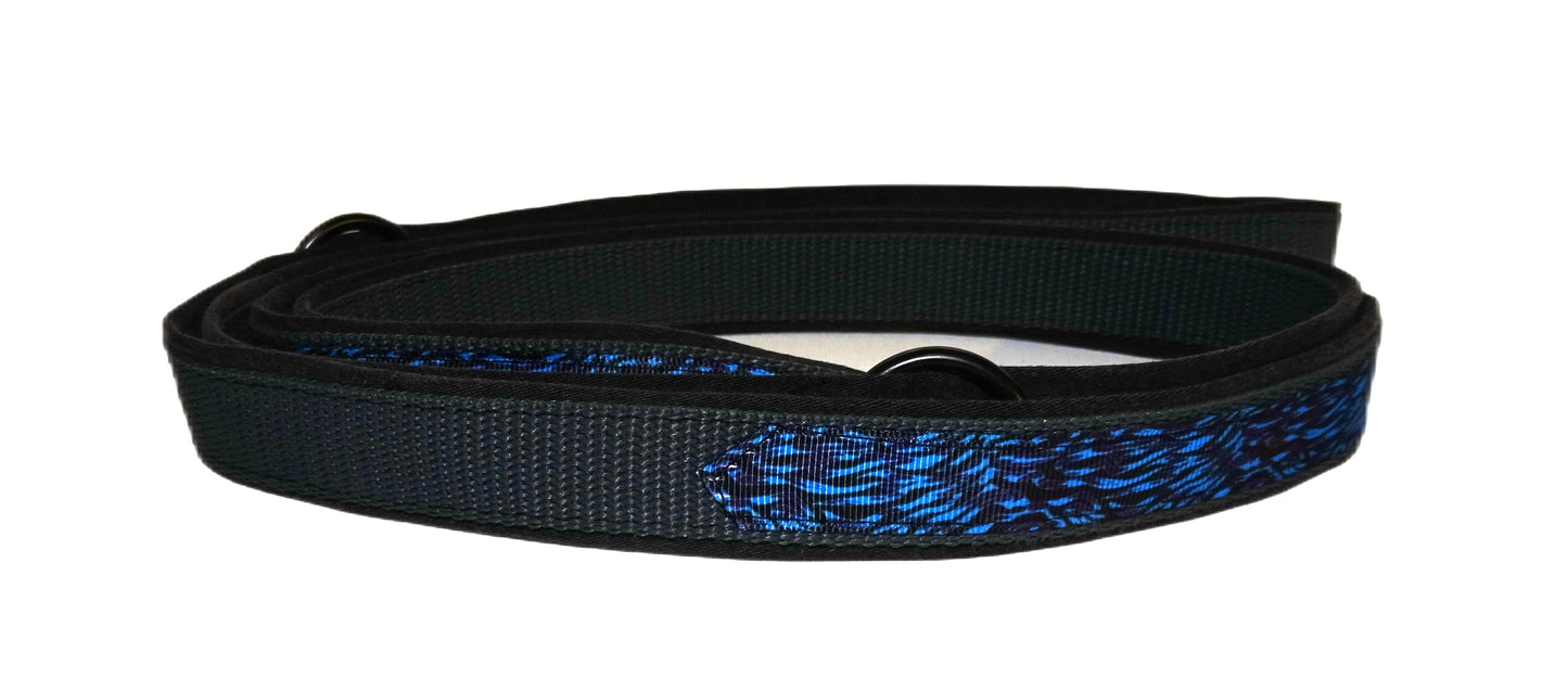 Hundehalsband Tilda Blau gepolstert