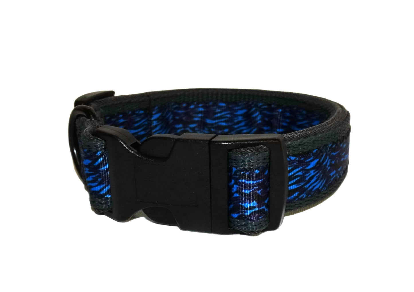 Hundehalsband Tilda Blau gepolstert