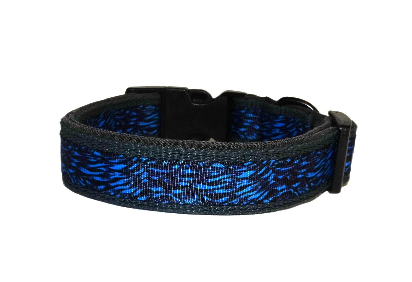 Hundehalsband Tilda Blau gepolstert