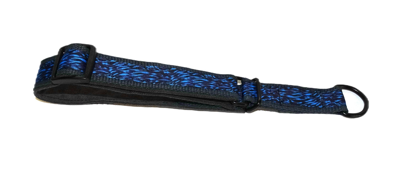 Hundehalsband Tilda Blau gepolstert