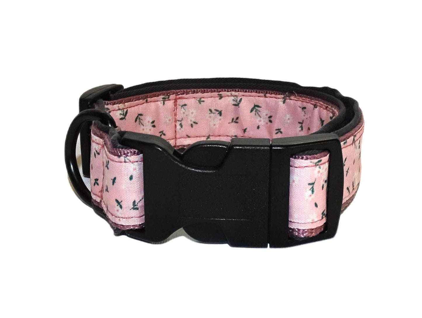 Hundehalsband Tilda Rosa gepolstert