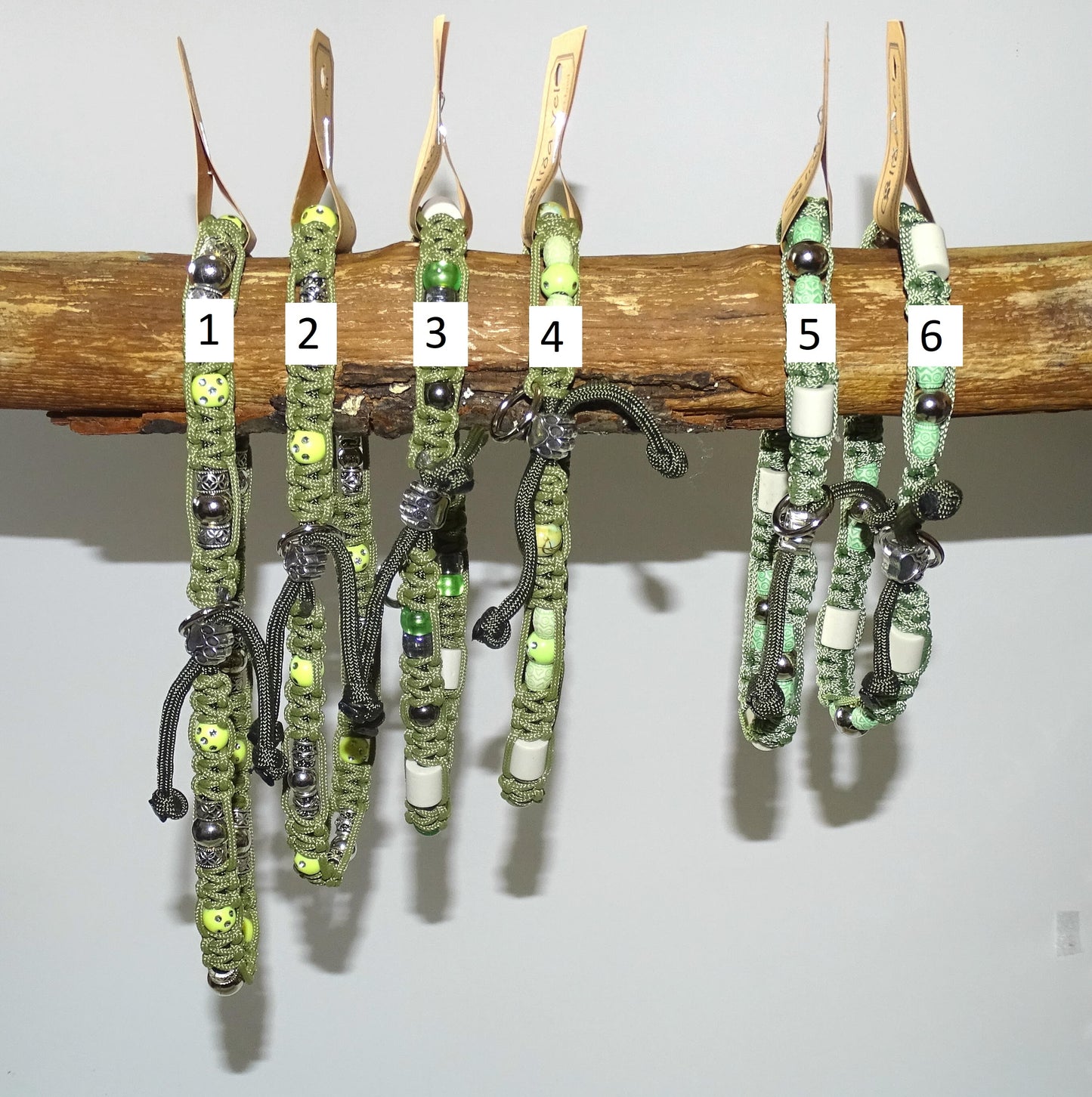 Marken Halsband Grün