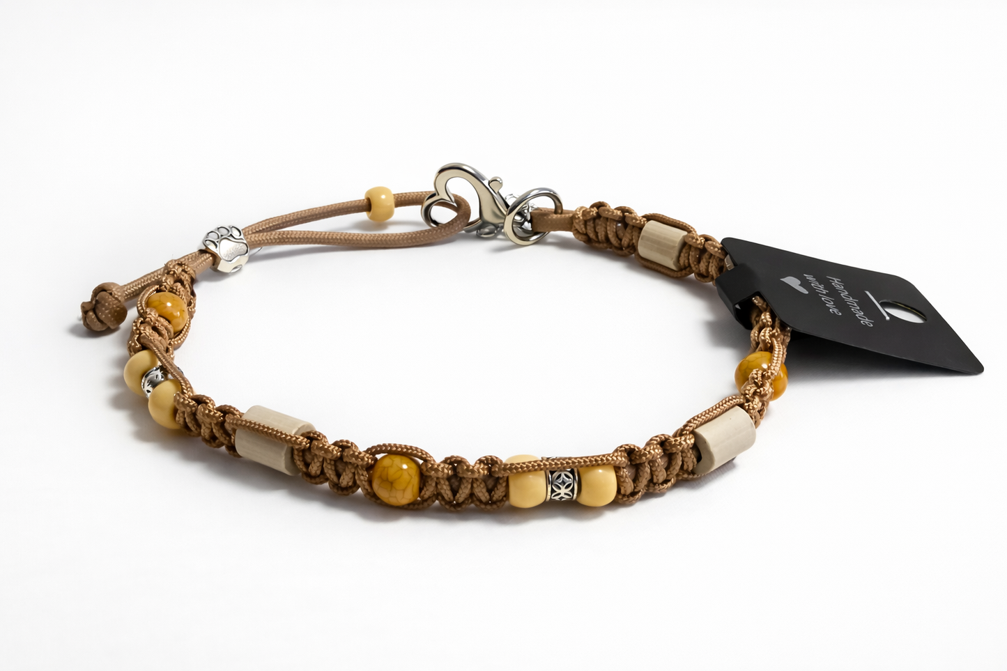 Marken Halsband Taupe