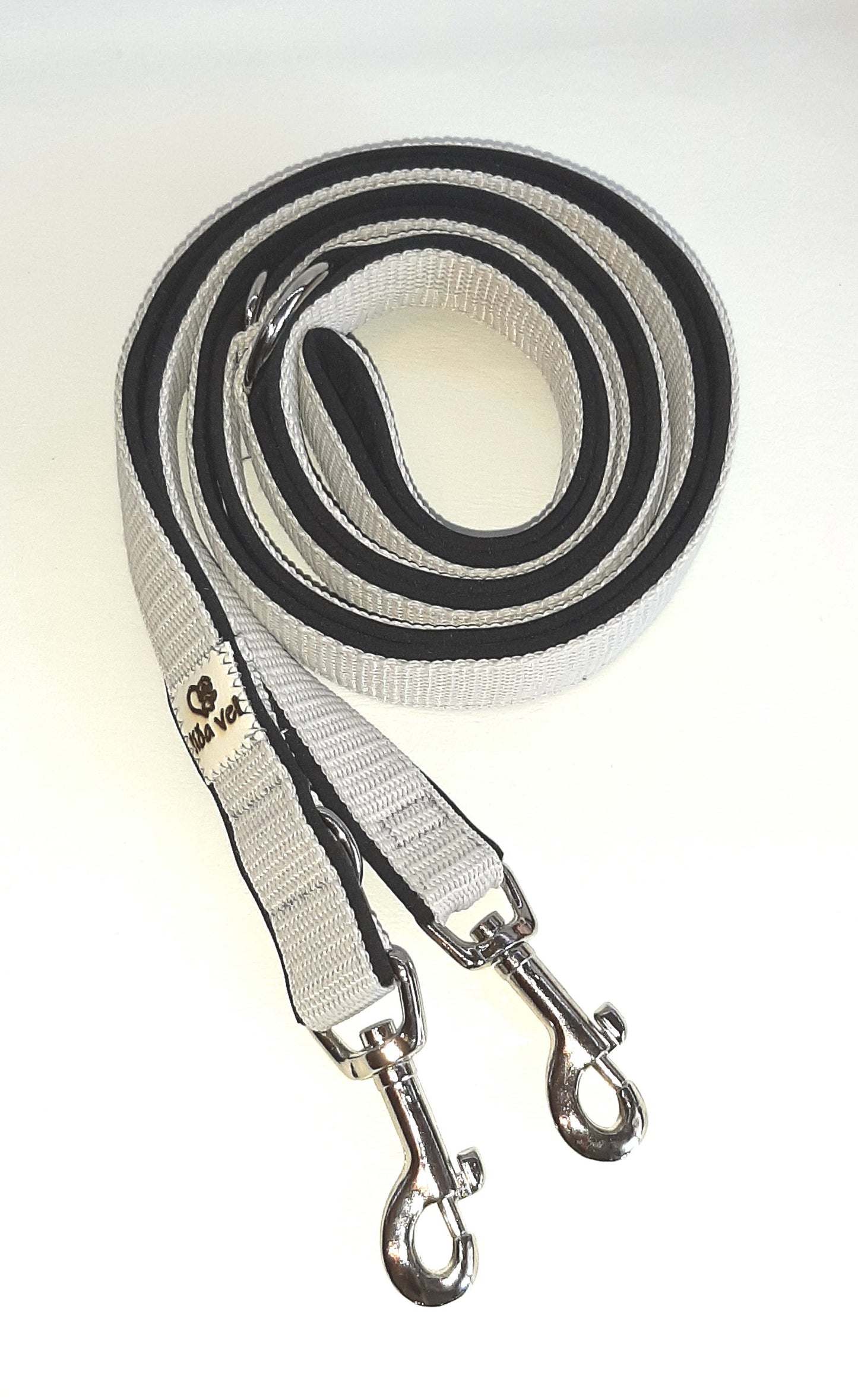 Softshell Leine schwarz / grau