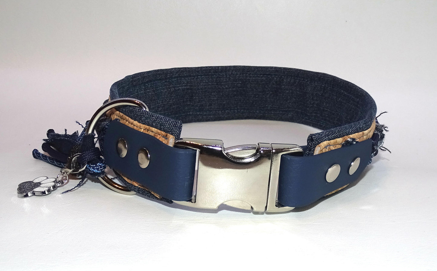 Hundehalsband Streuner dunkel Blau