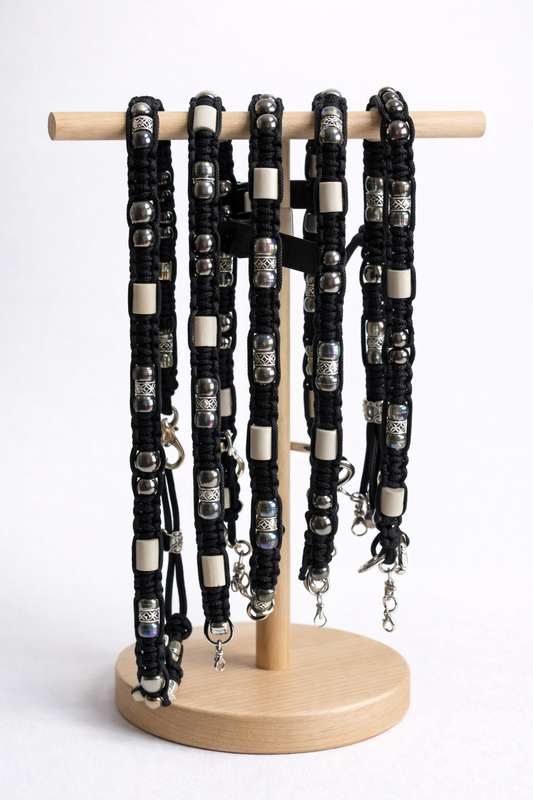 Marken Halsband Schwarz