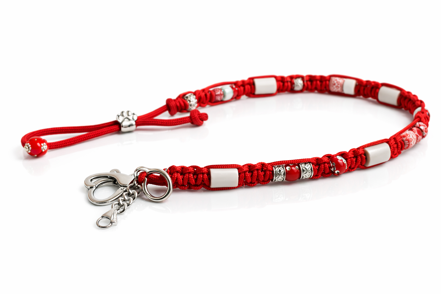 Marken Halsband Rot