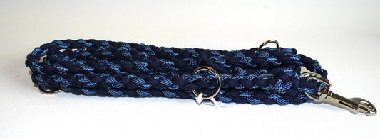 Paracord Leine mini in Blau