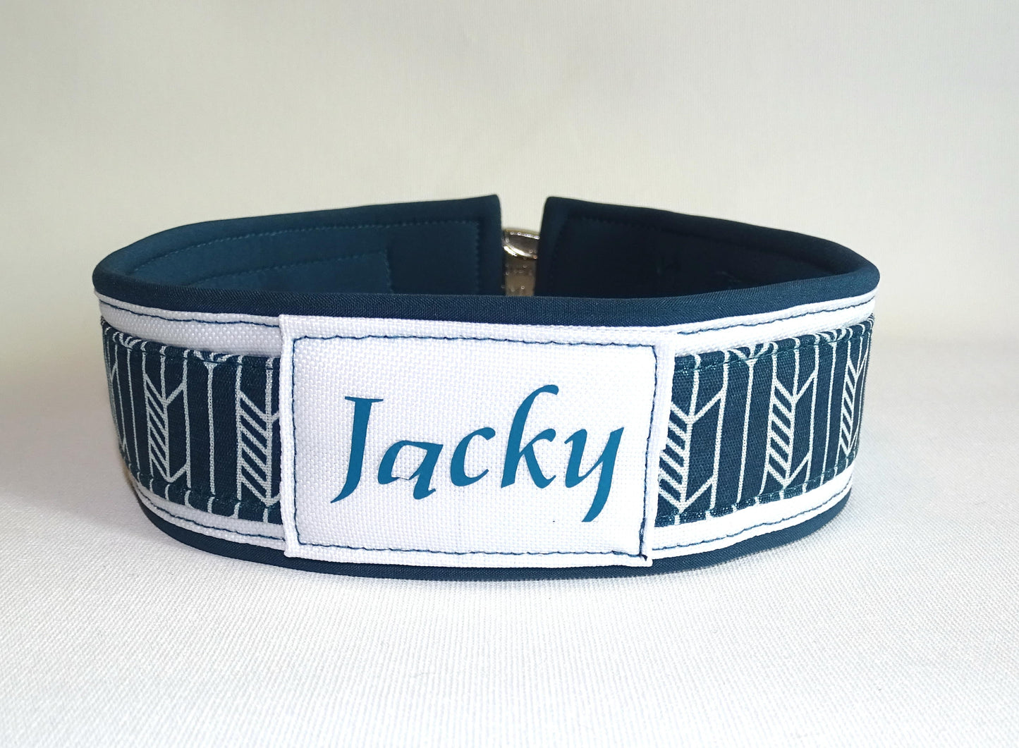 Breites Hundehalsband Jacky gepolstert