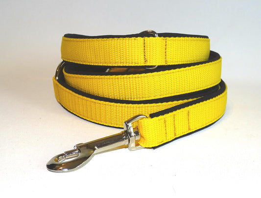 Softshell Leine schwarz / gelb