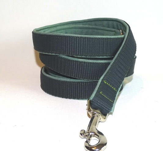 Softshell Leine grün / dunkel grau