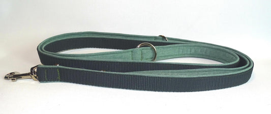 Softshell Leine grün / dunkel grau