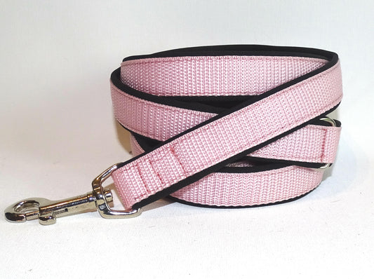 Softshell Leine schwarz / rosa