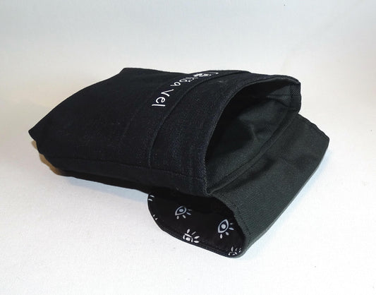 Futterbeutel Jeans schwarz