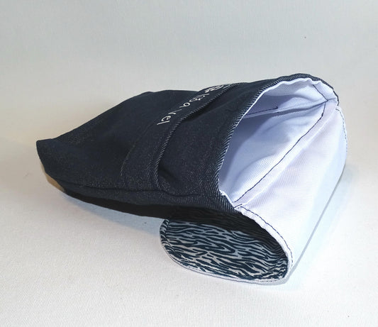 Futterbeutel Jeans dunkel blau