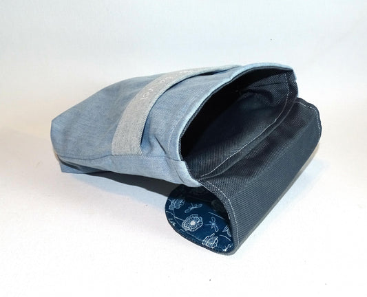 Futterbeutel Jeans hell blau