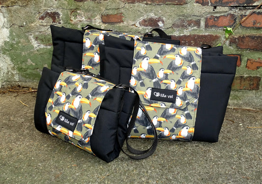 Outdoor Hundedecke für unterwegs schwarz