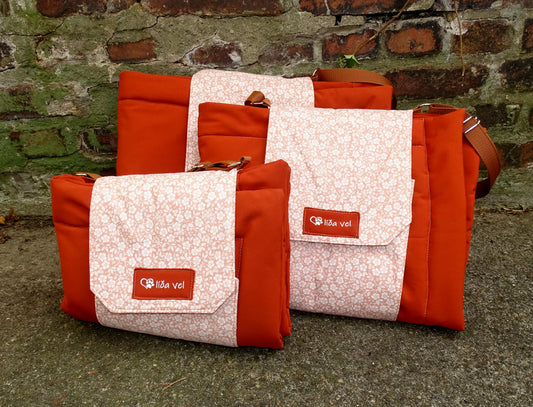 Outdoor Hundedecke für unterwegs rost Orange