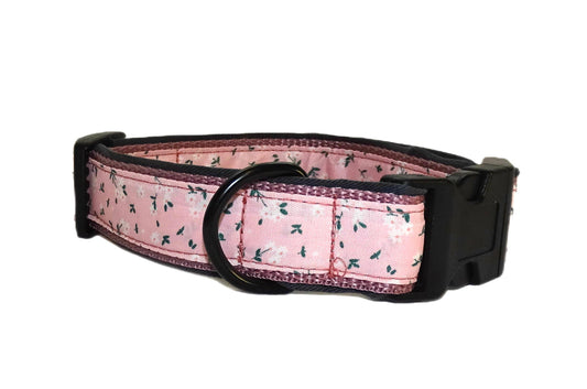 Hundehalsband Tilda Rosa gepolstert