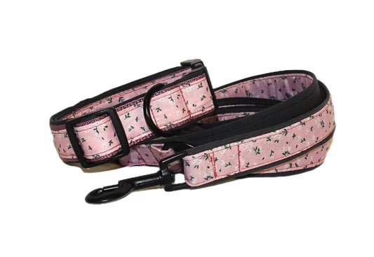 Hundehalsband Tilda Rosa gepolstert