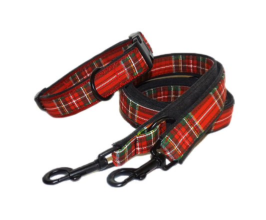 Hundehalsband Tilda Rot gepolstert