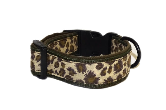Hundehalsband Tilda Braun gepolstert