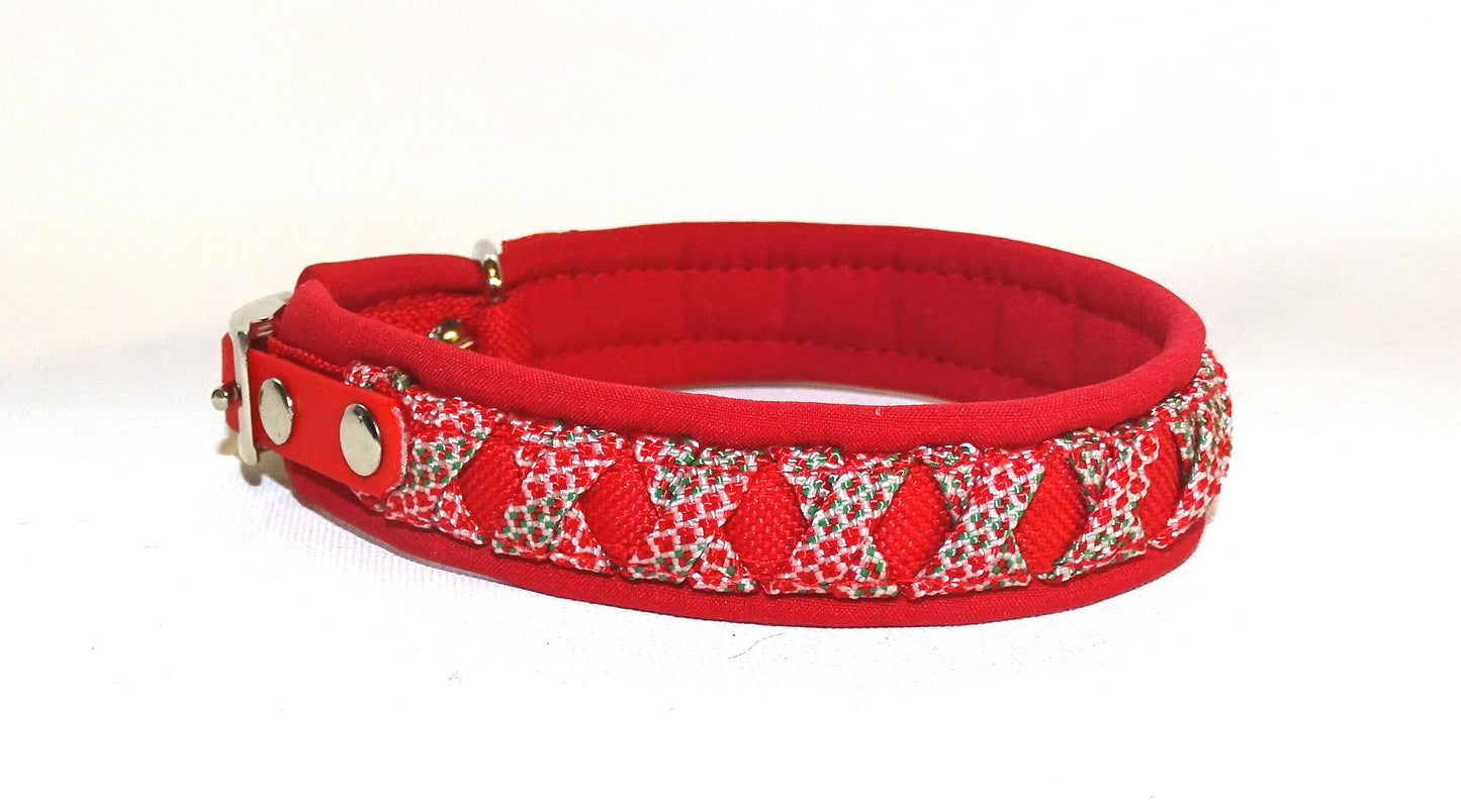 Funny Halsband Rot verstellbar