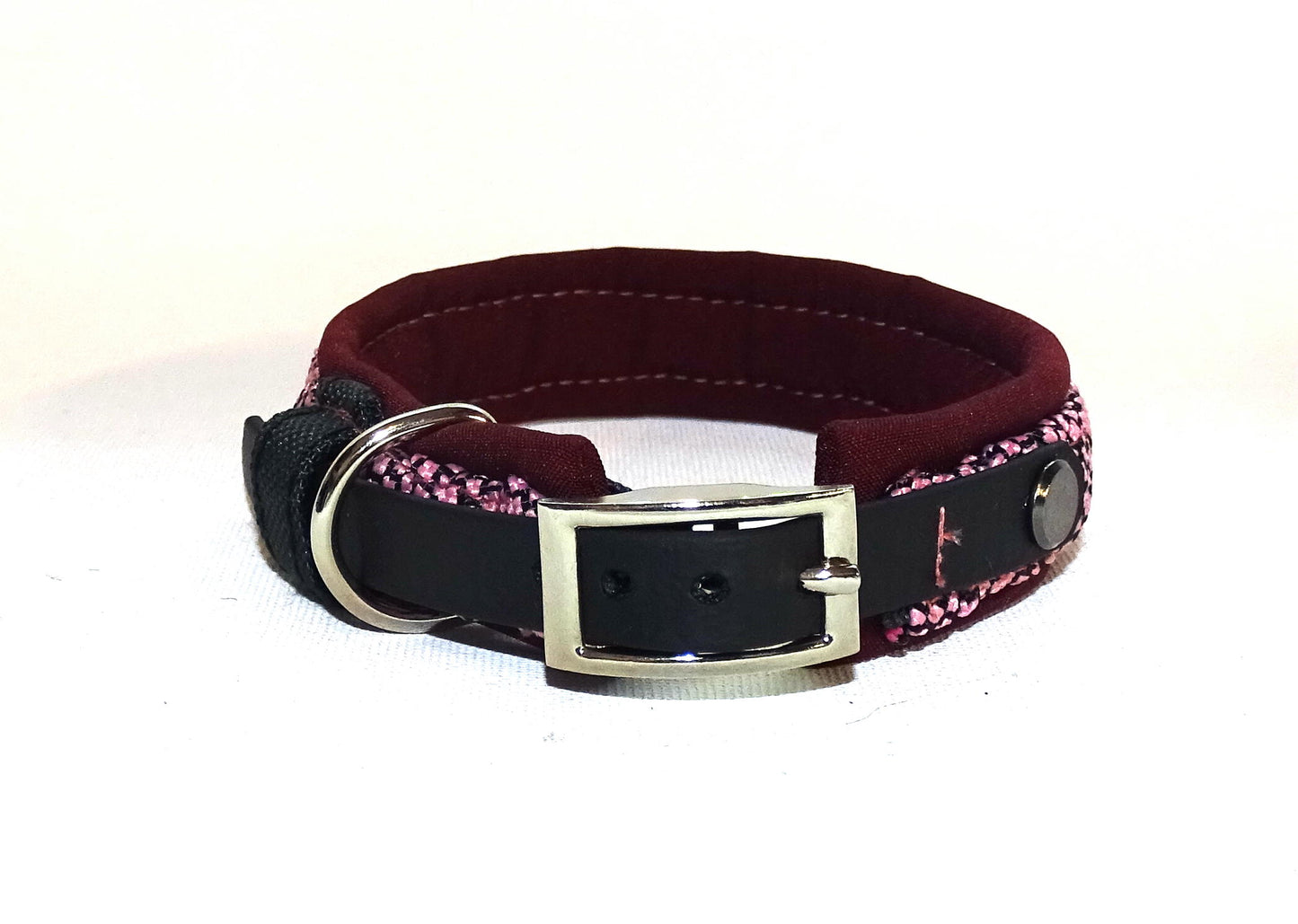 Funny Halsband Rosa verstellbar