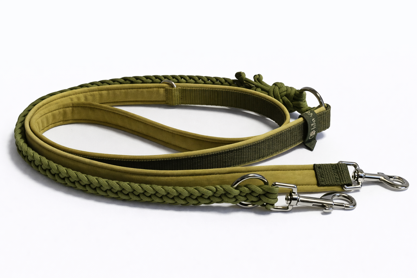 Softshell Leine mit geflochtenem Paracord
