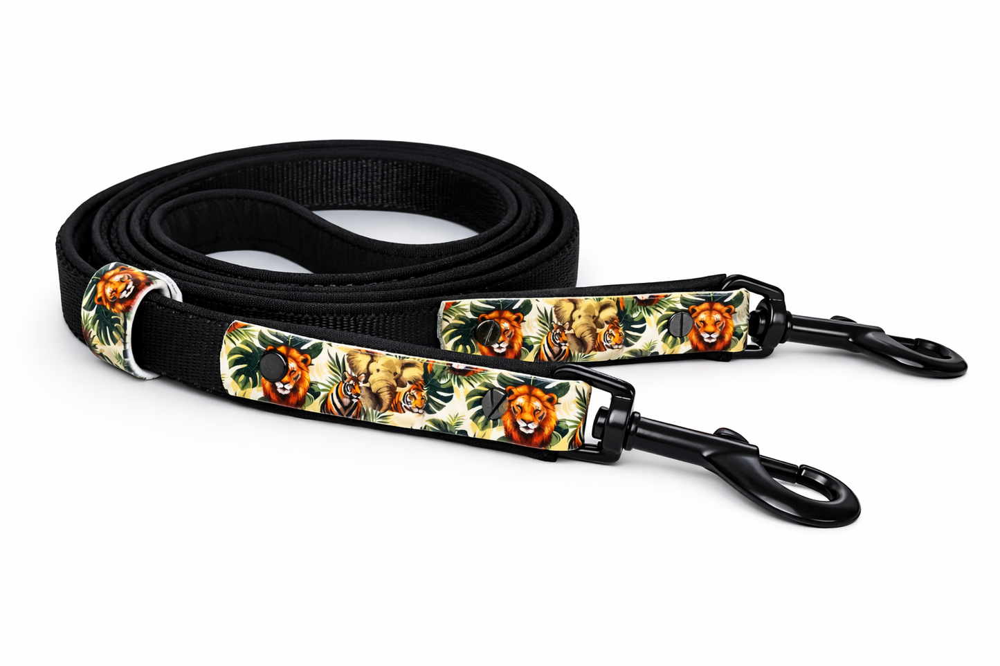 Alva gepolstertes Biothane Halsband Safari verstellbar