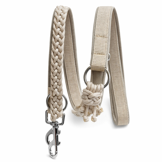 Softshell Leine mit geflochtenem Paracord