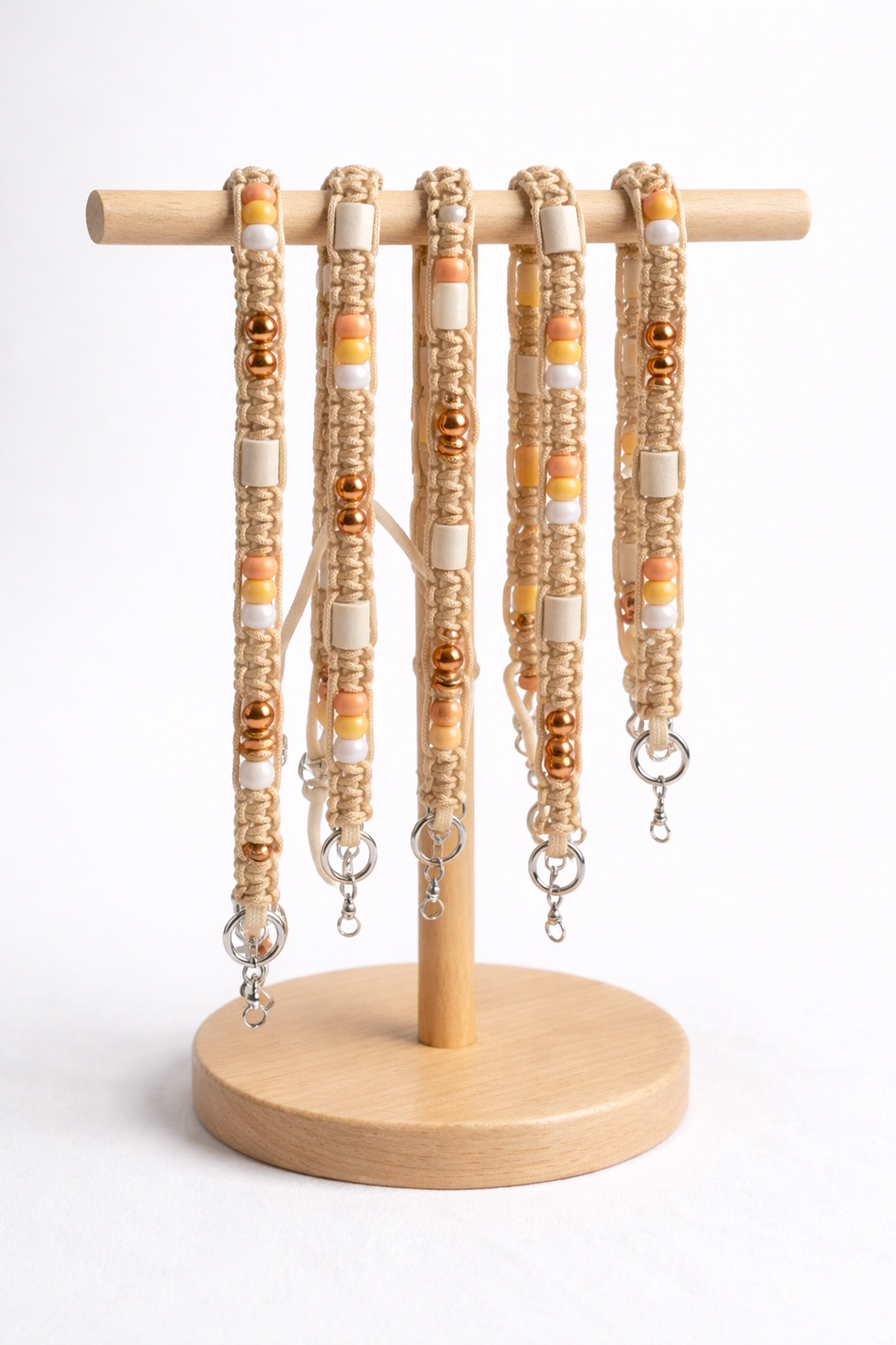 Marken Halsband Beige
