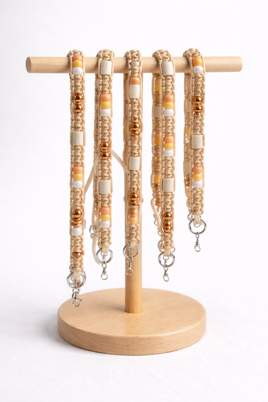Marken Halsband Beige