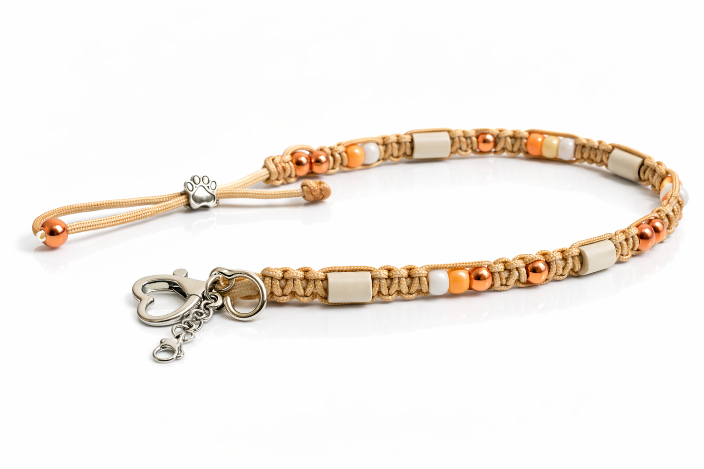 Marken Halsband Beige