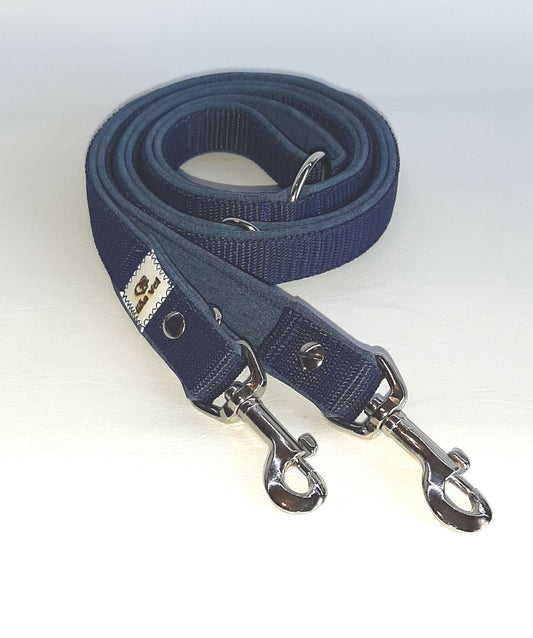 Softshell Leine blau / blau