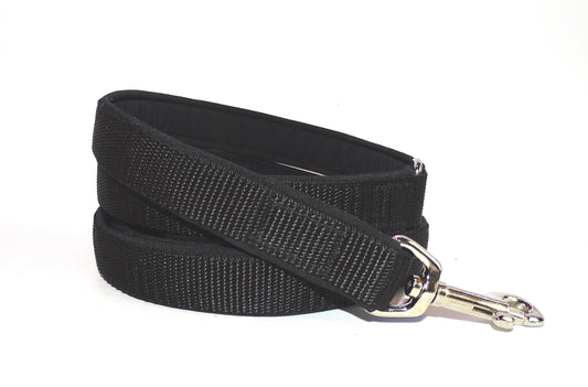 Softshell Leine schwarz / schwarz