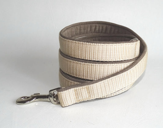 Softshell Leine braun / beige