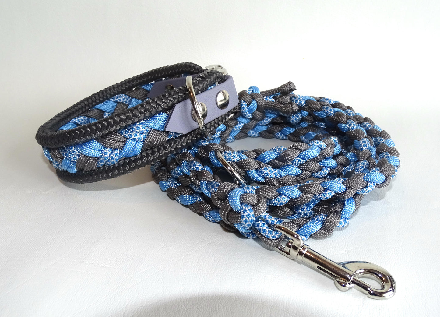 Paracord Hundehalsband Blau