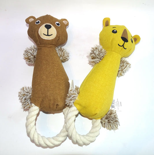 Zerrspielzeug Tieger / Bär